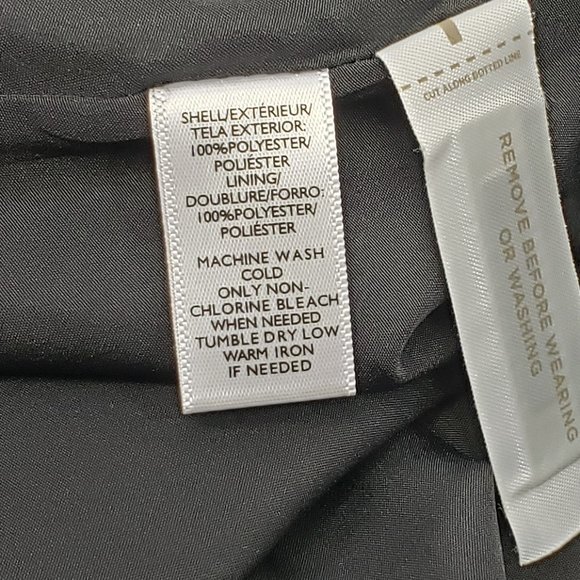 NWT Ann Taylor Loft Petite Black Floral Dress 2P - Picture 8 of 11